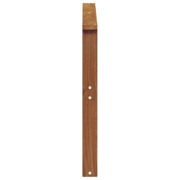 vidaXL Κάθισμα 2 τεμ. Φυσικό 80x6x61cm Στερεό Ξύλο Ακακίας