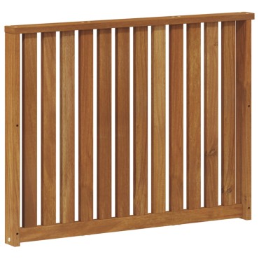 vidaXL Κάθισμα 2 τεμ. Φυσικό 80x6x61cm Στερεό Ξύλο Ακακίας