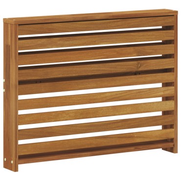 vidaXL Κάθισμα 2 τεμ. Φυσικό 78,5x10x61cm Στερεό Ξύλο Ακακίας