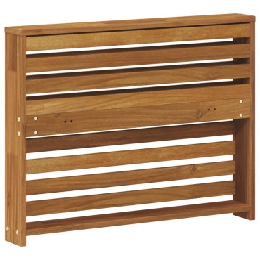 vidaXL Κάθισμα 2 τεμ. Φυσικό 78,5x10x61cm Στερεό Ξύλο Ακακίας
