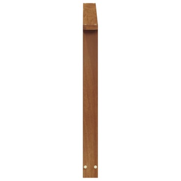 vidaXL Κάθισμα 2 τεμ. Φυσικό 80x6x61cm Στερεό Ξύλο Ακακίας