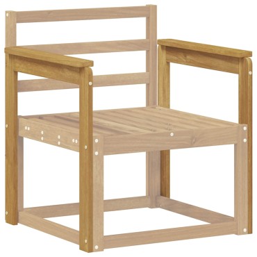 vidaXL Μονάδα μπράτσων 2 τεμ. Λευκό 59x6x61cm Στερεό Ξύλο Ακακίας