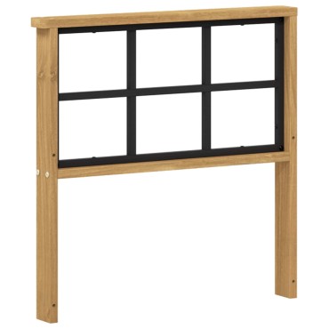 vidaXL Μονάδα μπράτσων 2 τεμ. Λευκό 60x6x61cm Στερεό Ξύλο Ακακίας