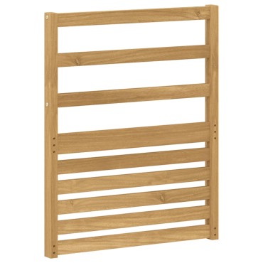 vidaXL Μονάδα μπράτσων 2 τεμ. Λευκό 59x4x73cm Στερεό Ξύλο Ακακίας