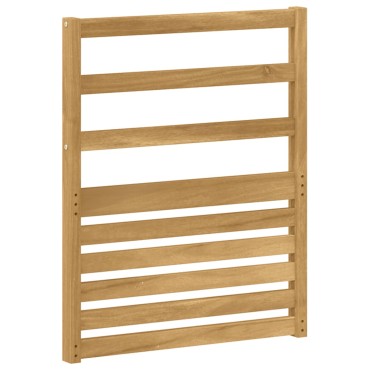 vidaXL Μονάδα μπράτσων 2 τεμ. Λευκό 59x4x73cm Στερεό Ξύλο Ακακίας