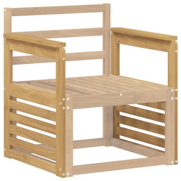 vidaXL Μονάδα μπράτσων 2 τεμ. Λευκό 59x6x61cm Στερεό Ξύλο Ακακίας