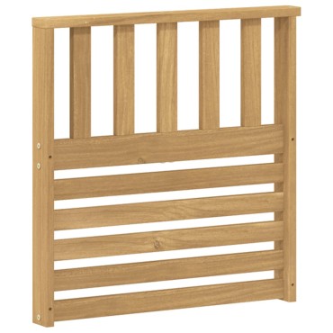 vidaXL Μονάδα μπράτσων 2 τεμ. Λευκό 60x6x61cm Στερεό Ξύλο Ακακίας