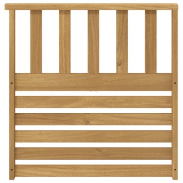 vidaXL Μονάδα μπράτσων 2 τεμ. Λευκό 60x6x61cm Στερεό Ξύλο Ακακίας