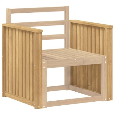 vidaXL Μονάδα μπράτσων 2 τεμ. Λευκό 60x6x61cm Στερεό Ξύλο Ακακίας