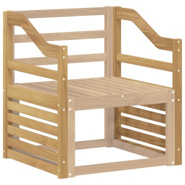 vidaXL Μονάδα μπράτσων 2 τεμ. Λευκό 59x4x73cm Στερεό Ξύλο Ακακίας