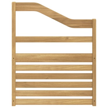 vidaXL Μονάδα μπράτσων 2 τεμ. Λευκό 59x4x73cm Στερεό Ξύλο Ακακίας