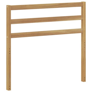 vidaXL Μονάδα Πλάτης Λευκό 79x4x73cm Στερεό Ξύλο Ακακίας