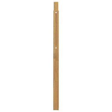vidaXL Μονάδα Πλάτης Λευκό 79x4x73cm Στερεό Ξύλο Ακακίας