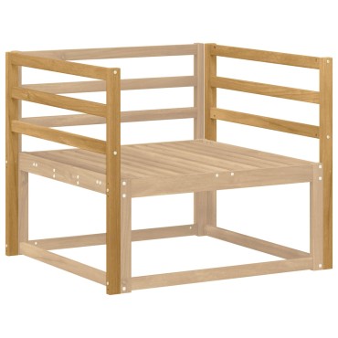 vidaXL Μονάδα μπράτσων 2 τεμ. Λευκό 79x4x73cm Στερεό Ξύλο Ακακίας