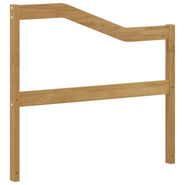 vidaXL Μονάδα μπράτσων 2 τεμ. Λευκό 79x4x73cm Στερεό Ξύλο Ακακίας