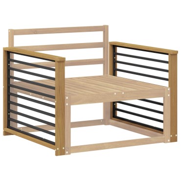 vidaXL Μονάδα μπράτσων 2 τεμ. Λευκό 80x6x61cm Στερεό Ξύλο Ακακίας