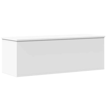vidaXL Κουτί Αποθήκευσης Λευκό 102x35x35cm από Επεξεργασμένο Ξύλο 1 τεμ.