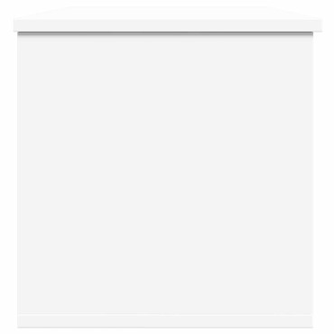 vidaXL Κουτί Αποθήκευσης Λευκό 102x35x35cm από Επεξεργασμένο Ξύλο 1 τεμ.