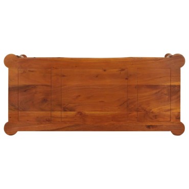vidaXL Γραφείο με Συρτάρια 110x50x76cm από Μασίφ Ξύλο Ακακίας 1 τεμ.