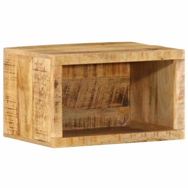 vidaXL Κομοδίνο Καφέ 40x30x25cm Στερεό ξύλο μάνγκο 1 τεμ.