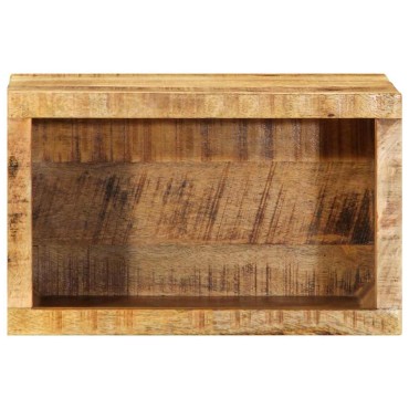 vidaXL Κομοδίνο Καφέ 40x30x25cm Στερεό ξύλο μάνγκο 1 τεμ.