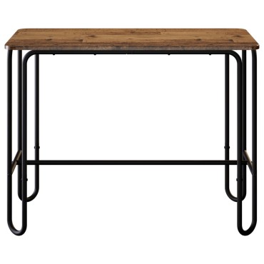 vidaXL Τραπεζαρία 100x50x75cm Επεξεργασμένο Ξύλο Παλαιωμένο ξύλο 1 τεμ.