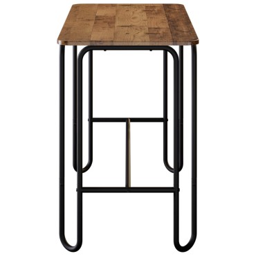 vidaXL Τραπεζαρία 100x50x75cm Επεξεργασμένο Ξύλο Παλαιωμένο ξύλο 1 τεμ.