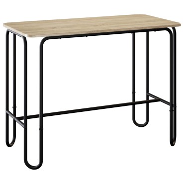 vidaXL Τραπεζαρία 100x50x75cm Επεξεργασμένο Ξύλο Sonoma Δρυς 1 τεμ.