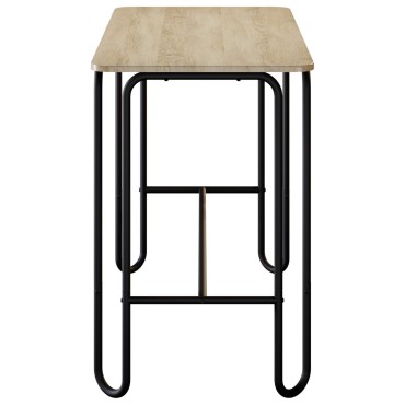 vidaXL Τραπεζαρία 100x50x75cm Επεξεργασμένο Ξύλο Sonoma Δρυς 1 τεμ.