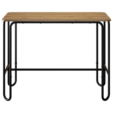 vidaXL Τραπεζαρία 100x50x75cm Επεξεργασμένο Ξύλο Artisan Δρυς 1 τεμ.