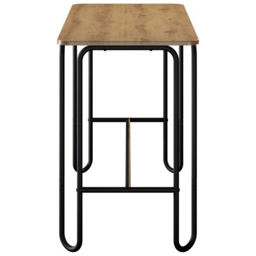 vidaXL Τραπεζαρία 100x50x75cm Επεξεργασμένο Ξύλο Artisan Δρυς 1 τεμ.