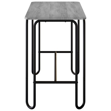 vidaXL Τραπεζαρία 100x50x75cm Επεξεργασμένο Ξύλο Γκρι Sonoma 1 τεμ.