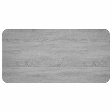 vidaXL Τραπεζαρία 100x50x75cm Επεξεργασμένο Ξύλο Γκρι Sonoma 1 τεμ.