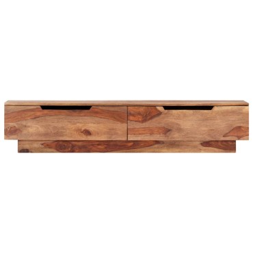 vidaXL Έπιπλο Τηλεόρασης 145x30x30cm από Μασίφ Ξύλο