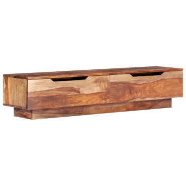 vidaXL Έπιπλο Τηλεόρασης 145x30x30cm από Μασίφ Ξύλο
