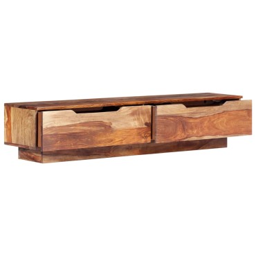 vidaXL Έπιπλο Τηλεόρασης 145x30x30cm από Μασίφ Ξύλο