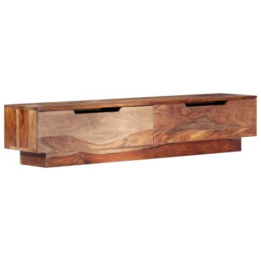 vidaXL Έπιπλο Τηλεόρασης 145x30x30cm από Μασίφ Ξύλο