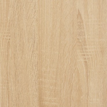 vidaXL Παγκάκι Αποθήκευσης Sonoma Δρυς 82x42x46cm Επεξεργασμένο Ξύλο 1 τεμ.