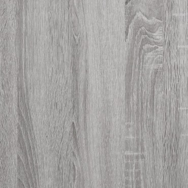 vidaXL Παγκάκι Αποθήκευσης Γκρι Sonoma 82x42x46cm Επεξεργασμένο Ξύλο 1 τεμ.