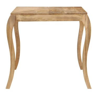 vidaXL Τραπεζαρία 135x75x76cm από Μασίφ Ξύλο Μάνγκο 1 τεμ.