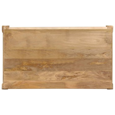 vidaXL Τραπεζαρία 135x75x76cm από Μασίφ Ξύλο Μάνγκο 1 τεμ.