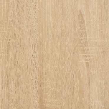 vidaXL Παγκάκι Αποθήκευσης Sonoma Δρυς 62x42x46cm Επεξεργασμένο Ξύλο 1 τεμ.