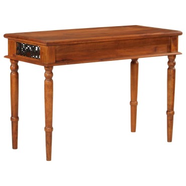 vidaXL Γραφείο με Συρτάρι 110x50x76cm από Μασίφ Ξύλο Ακακίας 1 τεμ.