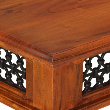 vidaXL Γραφείο με Συρτάρι 110x50x76cm από Μασίφ Ξύλο Ακακίας 1 τεμ.