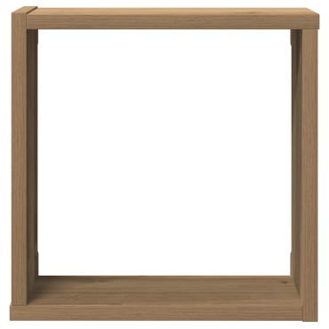 vidaXL Ράφια Τοίχου Κύβοι 6 τεμ. Αρτισιανή Δρυς 30x15x30cm Επεξ. Ξύλο