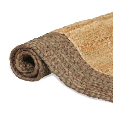 vidaXL Χαλί Περιοχής Γκρι 60x400cm Γιούτα