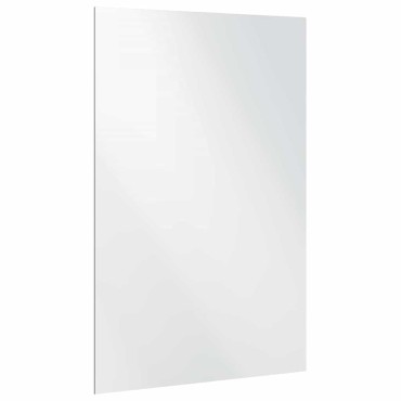 vidaXL Καθρέφτης τοίχου Ορθογώνιος 50 x 80 cm σκληρυμένο γυαλί