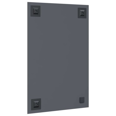 vidaXL Καθρέφτης τοίχου Ορθογώνιος 50 x 80 cm σκληρυμένο γυαλί
