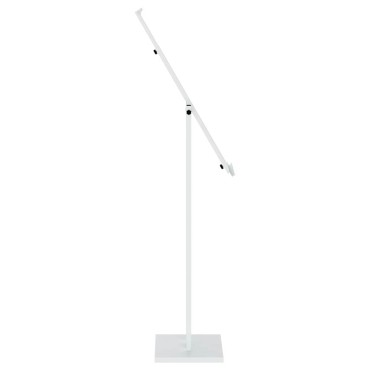 vidaXL Εκθεσιακές Οθόνες Λευκός 26,5 x 26,5 x 150 εκ. Ατσάλι
