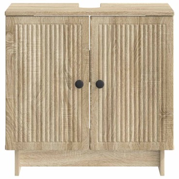 vidaXL Ντουλάπα Νιπτήρα Mπάνιου EDE Sonoma Δρυς 59,5x31,5x59cm